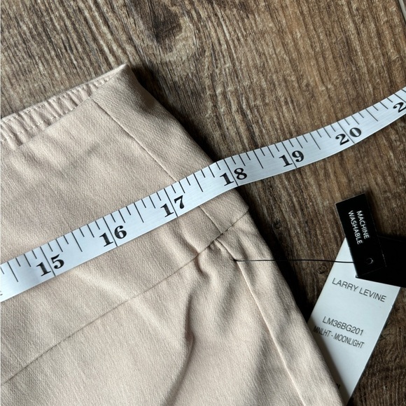 NEW Larry Levine Slim Ankle Length Pull On Slacks Women's Size Large - Picture 7 of 12